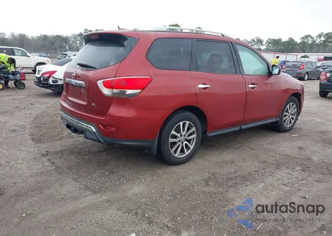 2015 Nissan Pathfinder Sl from USA, damaged, VIN 5N1AR2MN1FC615753